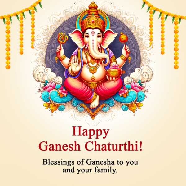 Ganesh Chaturthi Celebration PSD FILE