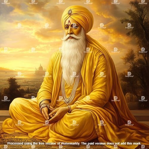 Guru Nanak Jayanti Festival Image courtesy by MidJourney.