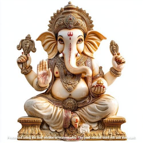 Blessings of Lord Ganesh images Image courtesy by MidJourney.